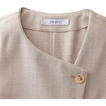 ENJOY ESA973 Kitai series アシンメトリーオーバーブラウス カーシーカシマ