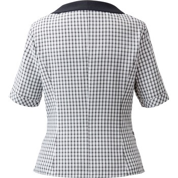 ENJOY ESA976 PLAYFUL CHECK オーバーブラウス カーシーカシマ