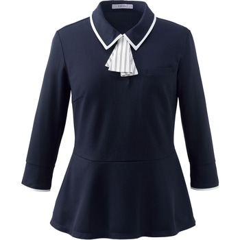 ENJOY ESP980 BICOLOR POLO 3WAYポロシャツ(七分袖) カーシーカシマ