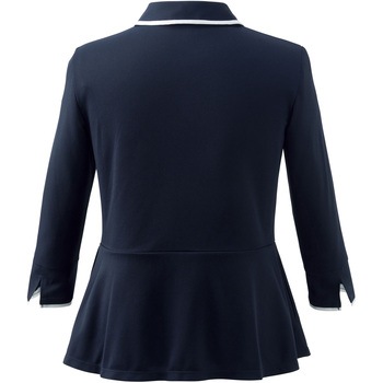 ENJOY ESP980 BICOLOR POLO 3WAYポロシャツ(七分袖) カーシーカシマ