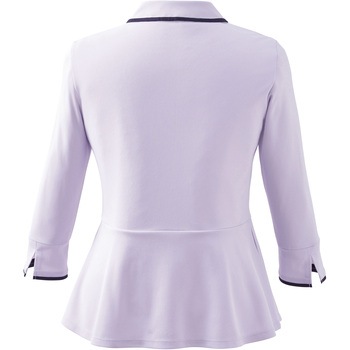 ENJOY ESP980 BICOLOR POLO 3WAYポロシャツ(七分袖) カーシーカシマ