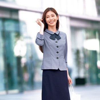 ENJOY ESA982 AIR COOL 2WAYオーバーブラウス(七分袖) カーシーカシマ