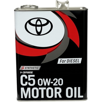 トヨタ純性エンジンオイル C5 0W-20 トヨタ