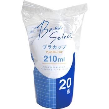 ベーシックセレクト プラカップ 210ml 大和物産