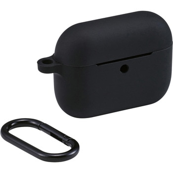AirPods Pro 3 ケース MagSafe対応 シリコン 耐衝撃 滑りにくい カラビナ付 落下防止 エレコム