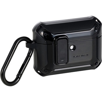 AVAWAP07ZEROLBK AirPods Pro 3 �P�[�X MagSafe�Ή� ZEROSHOCK 3�\���Ռ��z�� ���b�N�@�\ �J���r�i�t �����h�~ �G���R�� �u���b�N�F 67162615