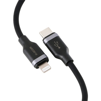 MPA-CLECSS20BK iPhone�[�d�P�[�u�� USB-C to ���C�g�j���O MFi�F�� 60W PD�Ή� iPhone14/13/12/11/SE iPad AirPods�Ή� �G���R�� �u���b�N�F �P�[�u����2 ���R�l�N�^�[�܂܂�m   MPA-CLECSS20BK 67162676