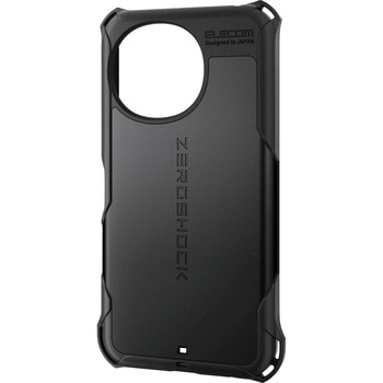 AQUOS sense10 (SH53F/SH-M33) / sense9 (SH-53E/SH-M29) ケース ハイブリッド カバー 衝撃吸収 ストラップホール付 ZEROSHOCK エレコム