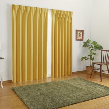 1～2級遮光・シンプルドレープカーテン・遮熱・保温 ユニベール