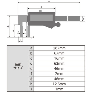デジタルノギス インサイド測定 シンワ測定