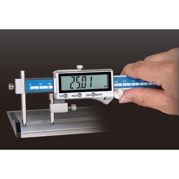 デジタルノギス 穴ピッチ測定 シンワ測定