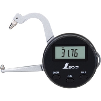 デジタルキャリパーゲージ 平竿 シンワ測定