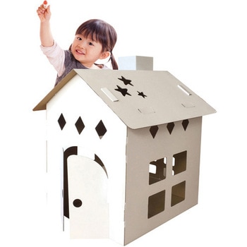 ダンボールハウス おえかきハウスN カーボーイ