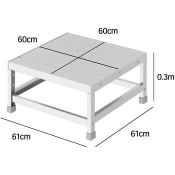 組立作業台 ライトステップ DB-a 長谷川工業