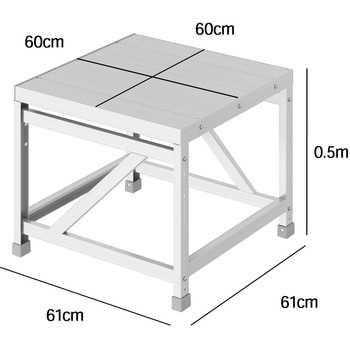 組立作業台 ライトステップ DB-a 長谷川工業
