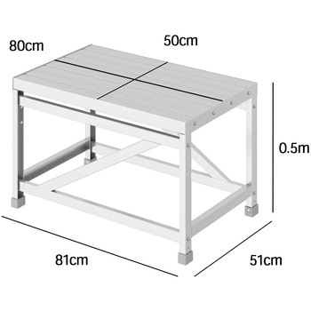 組立作業台 ライトステップ DB-a 長谷川工業
