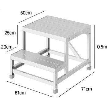 組立作業台 ライトステップ DB-a 長谷川工業