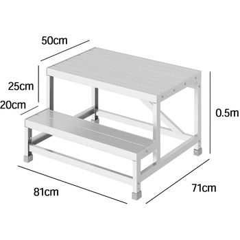 組立作業台 ライトステップ DB-a 長谷川工業