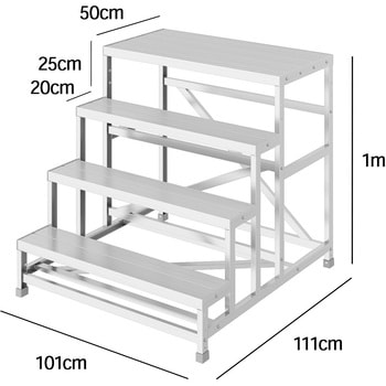 組立作業台 ライトステップ DB-a 長谷川工業