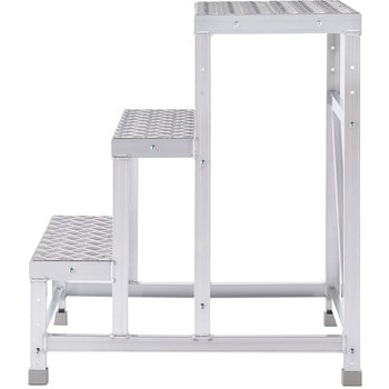 組立作業台 ライトステップ 縞板タイプ DBS-a 長谷川工業