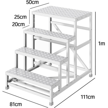 組立作業台 ライトステップ 縞板タイプ DBS-a 長谷川工業