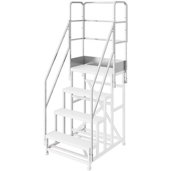 組立作業台 ライトステップ用フルセット手摺 DBG-a (手摺のみ) 長谷川工業