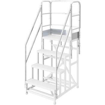 組立作業台 ライトステップ用フルセット手摺 DBG-a (手摺のみ) 長谷川工業