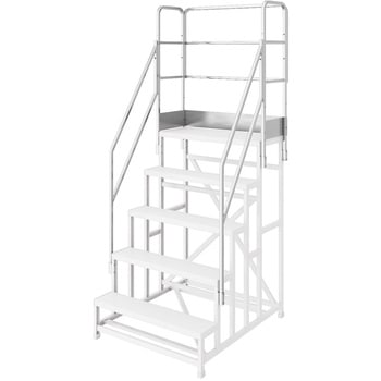 組立作業台 ライトステップ用フルセット手摺 DBG-a (手摺のみ) 長谷川工業