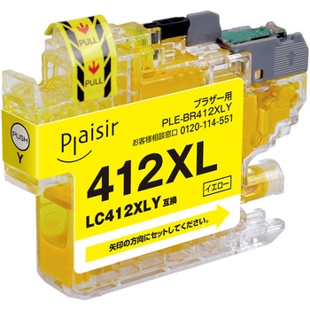 LC412XL対応互換インクカートリッシ プレジール