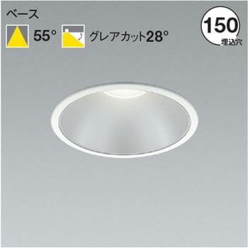 AD52958 100-242V�Ή� �d����̌^ �_�E�����C�g �V���o�[�R�[�� �R�C�Y�~(���򐬊�) ���� �x�[�X�^�C�v Ra82 4000K ������ ���F �z���p�x55�� ��������150��mm  AD52958 67278079