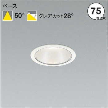 AD53465 100-242V�Ή� �d����̌^ �_�E�����C�g �V���o�[�R�[�� �R�C�Y�~(���򐬊�) ���� �x�[�X�^�C�v �z���p�x50�� 4000K ���F �N���X600lm �t�@�C���z���C�g�F ��������75��mm  AD53465 67278971