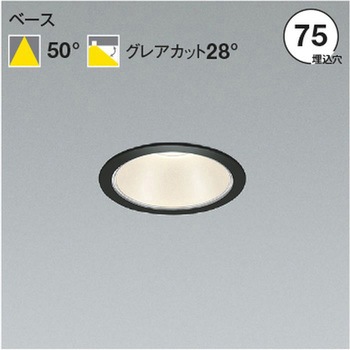 AD53468 100-242V�Ή� �d����̌^ �_�E�����C�g �V���o�[�R�[�� �R�C�Y�~(���򐬊�) ���� �x�[�X�^�C�v �z���p�x50�� 3500K �����F �N���X600lm �u���b�N�F ��������75��mm  AD53468 67278998