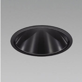ベースダウンライト グレアレス 黒色鏡面コーン 本体 - コイズミ
