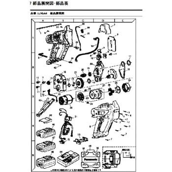 ☆品☆Panasonic パナソニック 14.4V/18V 充電全ネジカッター EZ45A8 バッテリー1個(5.0Ah) 充電器 ケース付 全ねじカッター 64745