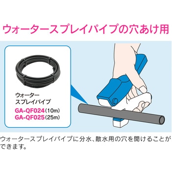 これエエやん 穴あけ工具 ウォータースプレイパイプ用 レバー式 GAONA(ガオナ)