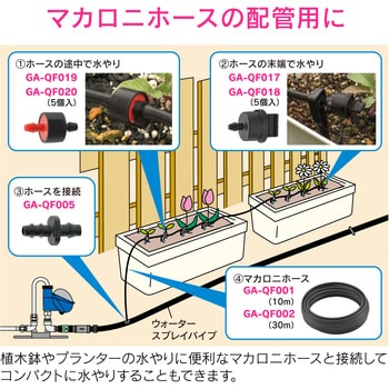 GA-QF025 これエエやん ウォータースプレイパイプ 潅水 散水 1個 GAONA