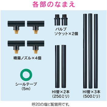 これエエやん 噴霧ノズルセット 常圧式 ミスト GAONA(ガオナ)