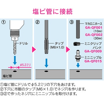 これエエやん マカロニホース 潅水 散水 GAONA(ガオナ)
