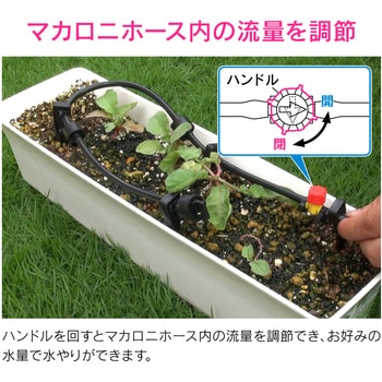 これエエやん ミニコック 流量調節用 マカロニホース用 GAONA(ガオナ)