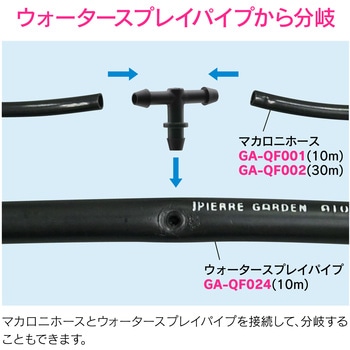 これエエやん ミニチーズ マカロニホース分岐接手 GAONA(ガオナ)