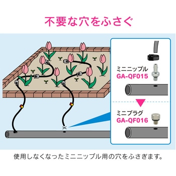 これエエやん ミニプラグ マカロニホース用 GAONA(ガオナ)