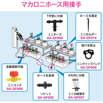 これエエやん ミニホルダー マカロニホース用 GAONA(ガオナ)