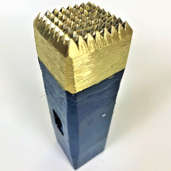 本石用ビシャン片面 ナニワ合金