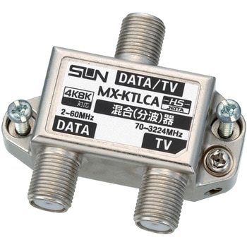 TLC-G1000モデル用 4K8K衛星放送対応 高速TLCモデム用混合(分波)器 サン電子