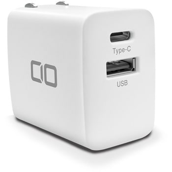 PD20W&QC対応2ポート充電器 CIO USB充電器 【通販モノタロウ】