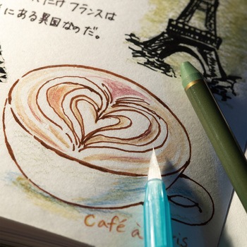 水彩スティック 12本入り ぺんてる