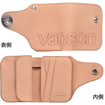 VANSON 二つ折りウォレット ペンギンライター