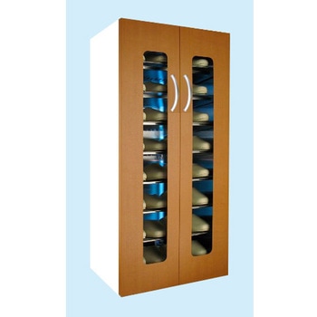 エクセレント16足保管木目ドア 東邦歯科産業