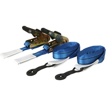 RT-32LB 2pcs ラチェット式ベルト荷締機 SK11 シボリ縫製 荷重