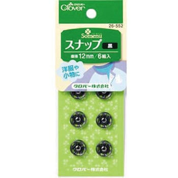 26-552 NS�X�i�b�v Clover(�N���o�[) ���@12mm 1�Z�b�g(5��) 26-552 67410333